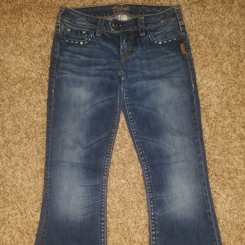 Silver jeans